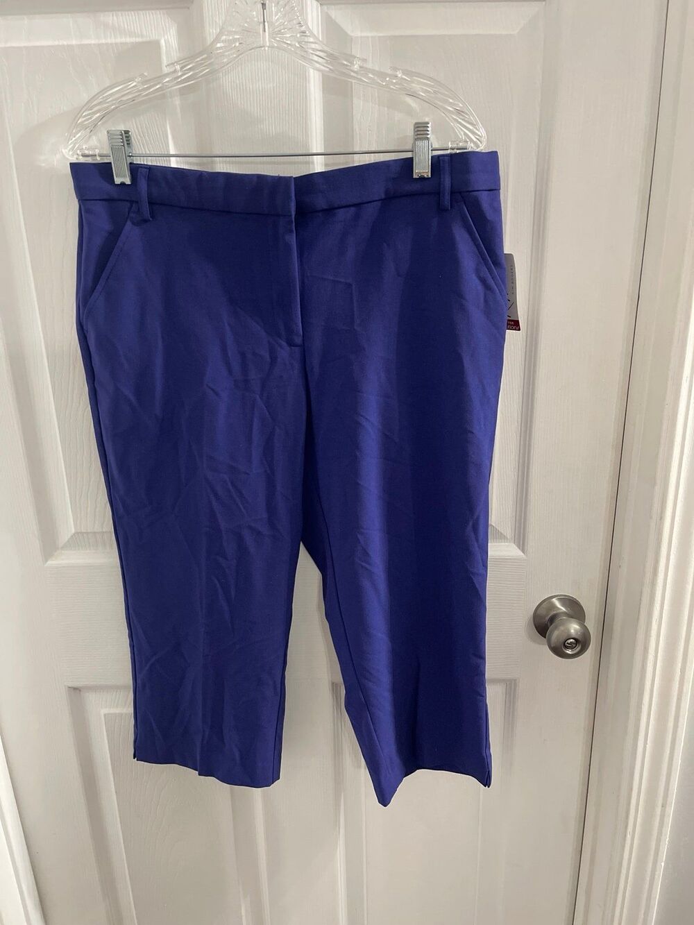 Kim Rogers Career Gap Free Fit Solutions Capri Pants Size 12 New With Tag